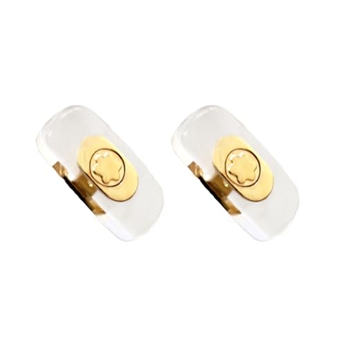 HiCycle2 Replacement Screw-in Nose Pads for MontBlanc Eyeglasses Sunglasses Nose Pads (Gold) - Image 2