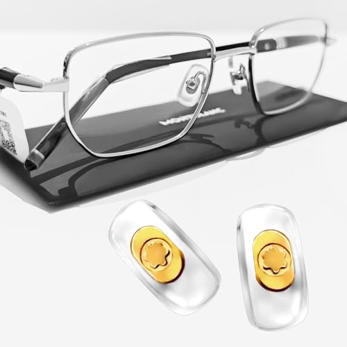 HiCycle2 Replacement Screw-in Nose Pads for MontBlanc Eyeglasses Sunglasses Nose Pads (Gold) - Image 4