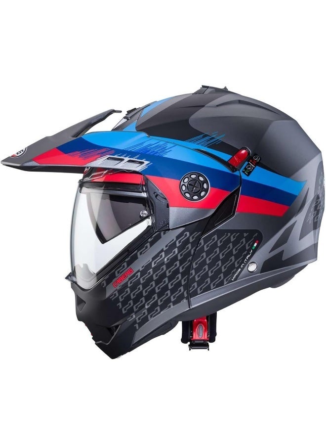 Caber Motorcycle Flip-Up Full-Face Helmet Rmax X Sarabe - Image 3