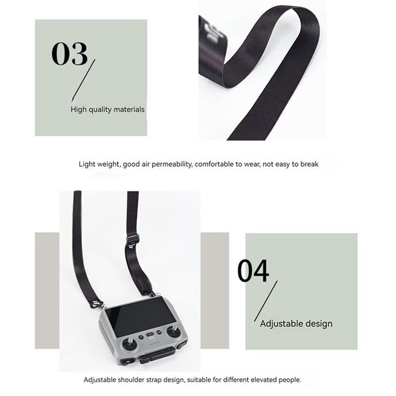Buildcon Drone Accessories,Drone Shoulder Strap, Hands-Free Accessories for Aerial Photography, Durable Material for Outdoor Use - Image 4