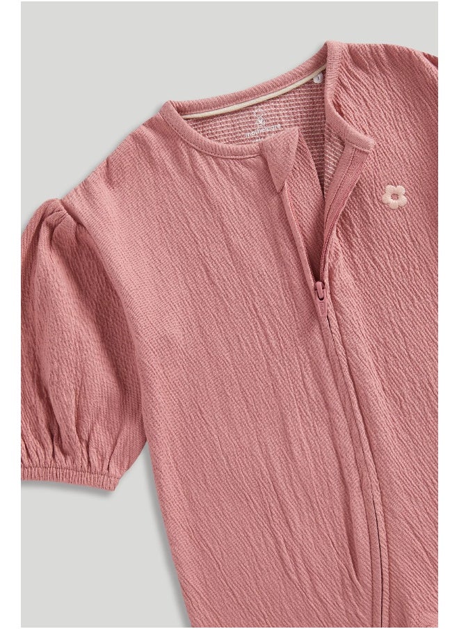 mothercare My First Zip-Up All-in-One  - Image 2