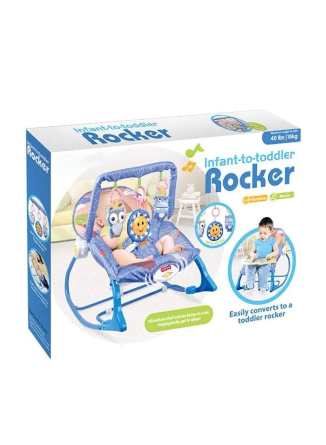 فيشر برايس كرسي باونسر للأطفال حديثي الولادة حتى 18 كجم – به موسيقى واهتزاز، وضعيتين للظهر وخامة فاخرة - Image 1