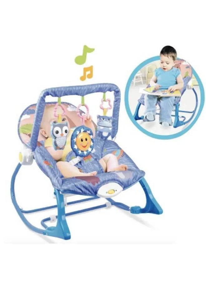 فيشر برايس كرسي باونسر للأطفال حديثي الولادة حتى 18 كجم – به موسيقى واهتزاز، وضعيتين للظهر وخامة فاخرة - Image 2