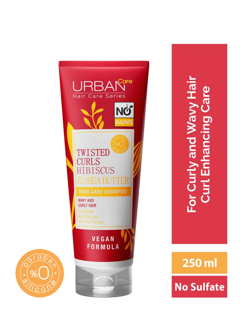 Urban Care Urban Care Twisted Curls Hibiscus & Shea Butter No Sulfate Shampoo  - Image 1