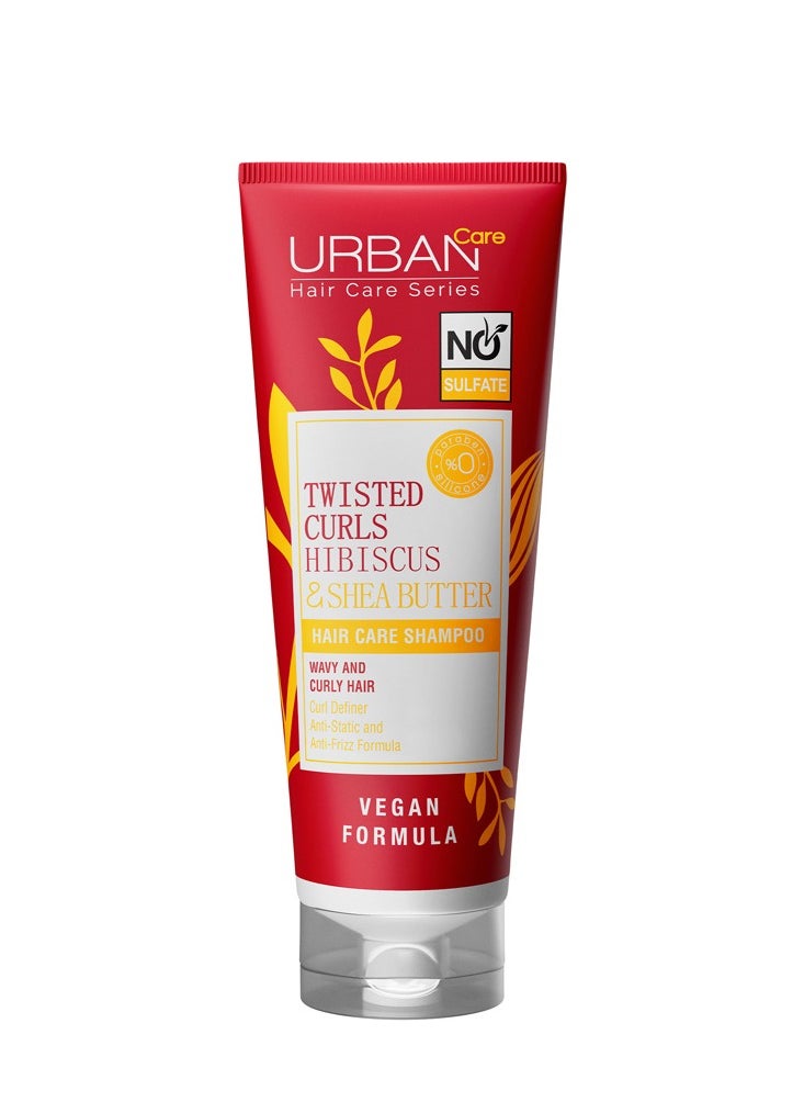 Urban Care Urban Care Twisted Curls Hibiscus & Shea Butter No Sulfate Shampoo  - Image 2