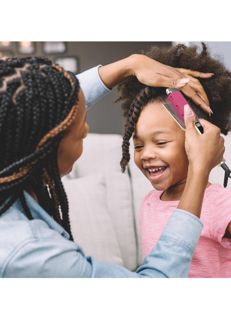 سيوسي مرفق مشط تمليس الشعر قابل للفصل، مشط ذو قبضة عالمية للمكواة المسطحة، أداة تصفيف الشعر بنفسك، ملحقات مشط تمليس الشعر بالمكواة المسطحة - Image 4