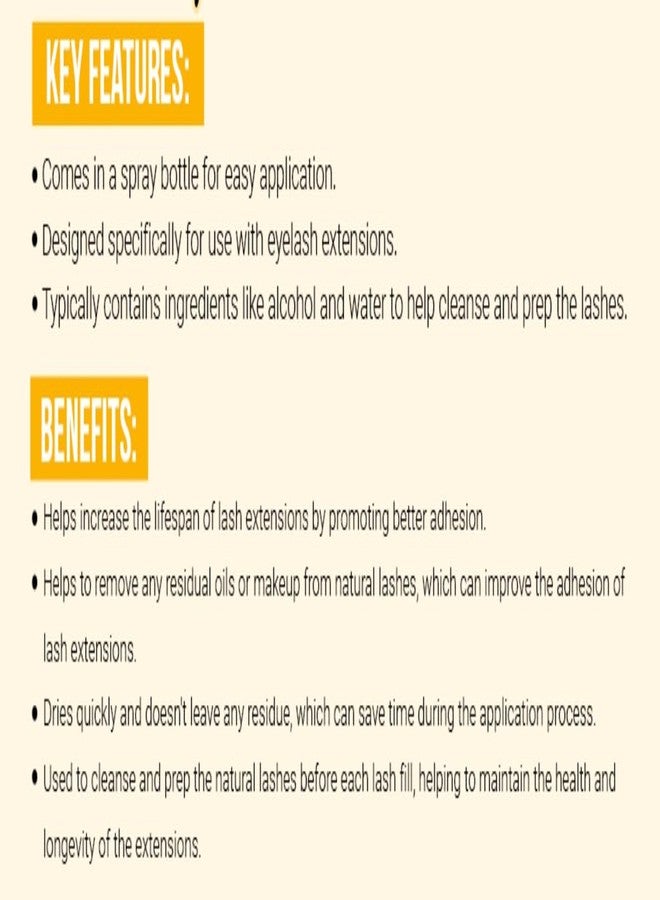 Alluring Lash Care Prep Primer Eyelash Extension - Image 2