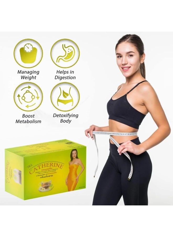 Catherine Herbal Slimming Tea - (3 Pcs Combo) - Image 3
