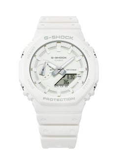 G-SHOCK Tone-On-TONE Unisex Analog Digital White Resin Band Wrist Watch GA-2100-7A7  - Image 2