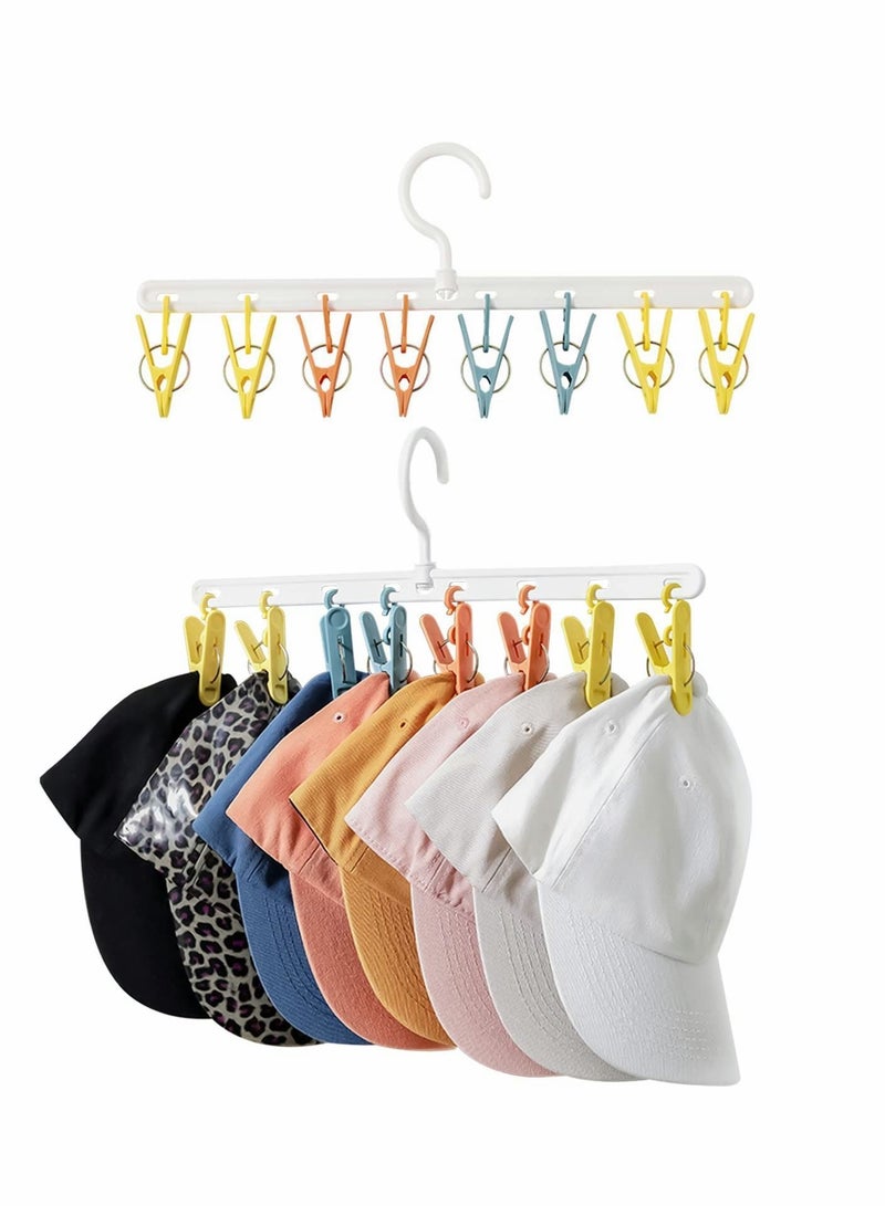 Y&D Hat Organizer Hanger, Storage Clip for Baseball Caps - Image 1