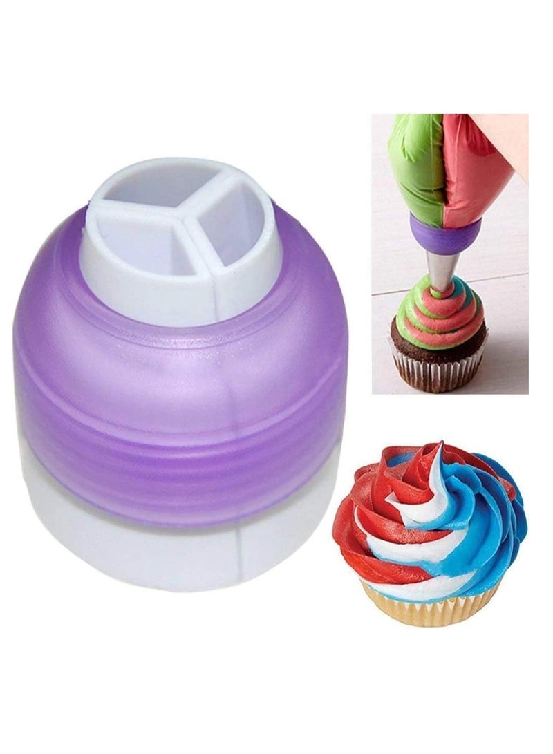 Cute Triple Cupcake Decorating Tip  - Image 1