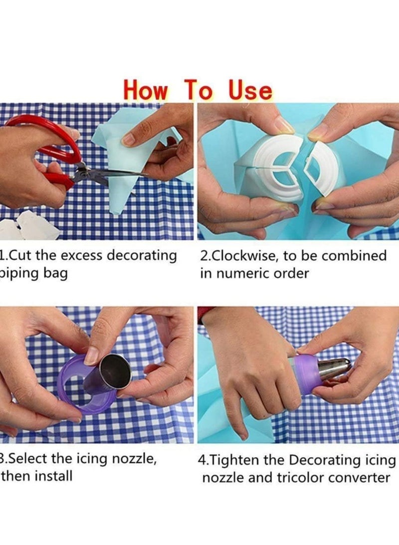 Cute Triple Cupcake Decorating Tip  - Image 5