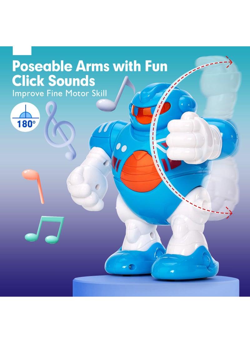hahaland hahaland Baby Walking Activity Robot Junior with Musical, Sounds, Light, Interactive Toys for 1 Year Old Boy  - Image 4
