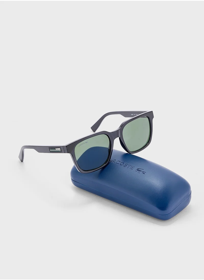 LACOSTE Modified Rectangle Sunglasses L6028S