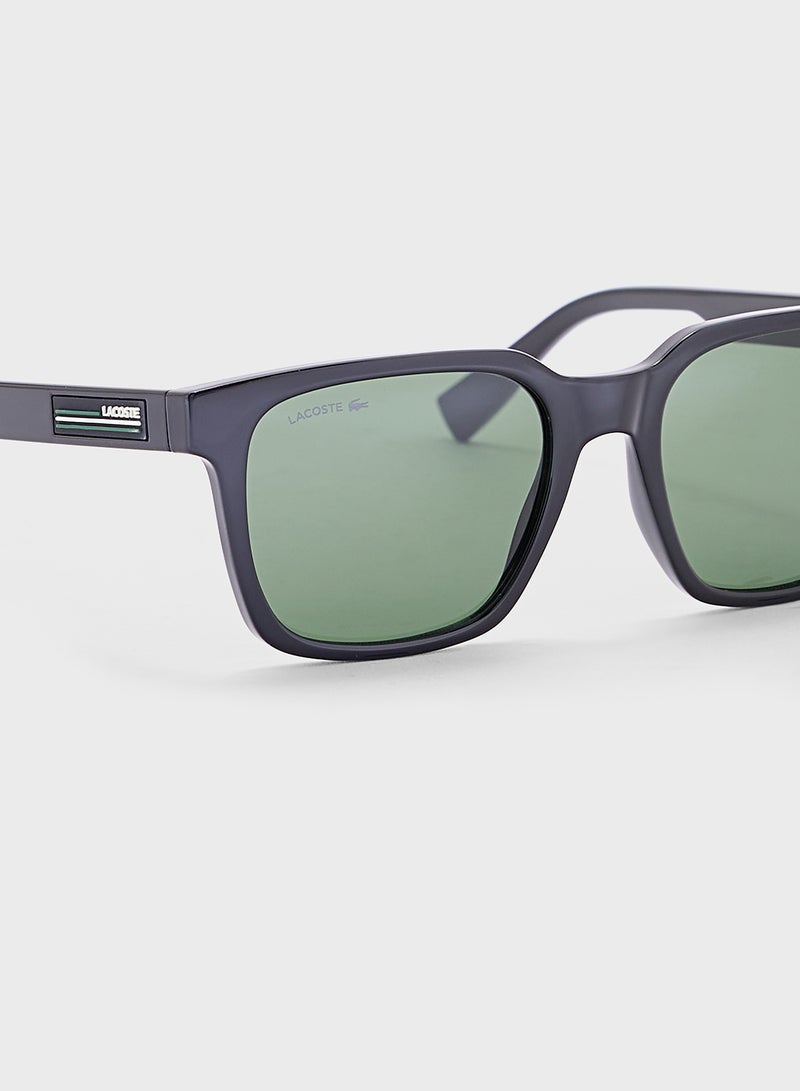 لاكوست نظارات شمسية مستطيلة معدلة - Image 4
