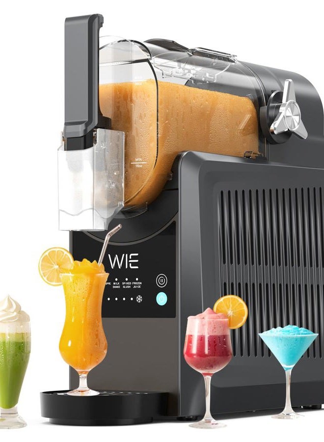 WIE Slushy Machine for Home– 88oz Slushie Machine with 5 Presets, No Ice Needed, Shaved Ice Machine Self-Cleaning, Frozen Drink & Smoothie Maker Machine for Margaritas, Frappés, Cocktails & More - Image 1