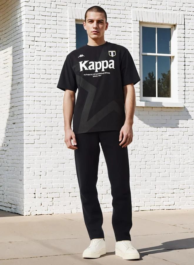 Kappa Kappa Logo Print Crew Neck T-shirt