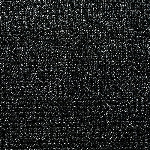 Shatex 90% Shade Fabric 6x16ft Sun Shade Cloth with Grommets for Pergola Cover Canopy Black, 12 Bungee Balls - Image 2