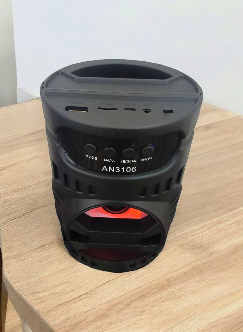 BDT Portable Bluetooth Speaker AN3106 with FM And Micro-SD Card Slot for All Smartphones - Image 3