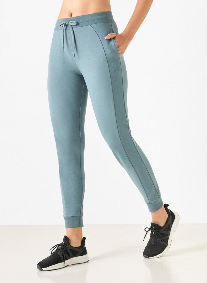 ADOT by Splash Panelled Joggers With Pockets And Drawstring Closure - Image 1