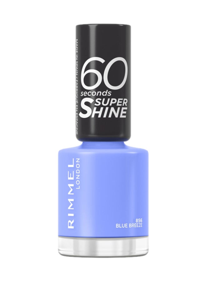 RIMMEL LONDON - 60 Seconds Nail Polish - 856 - Blue Breeze, 8ml - Image 1