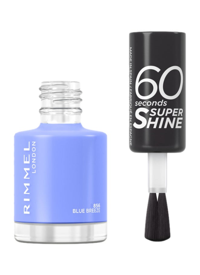 RIMMEL LONDON - 60 Seconds Nail Polish - 856 - Blue Breeze, 8ml - Image 1
