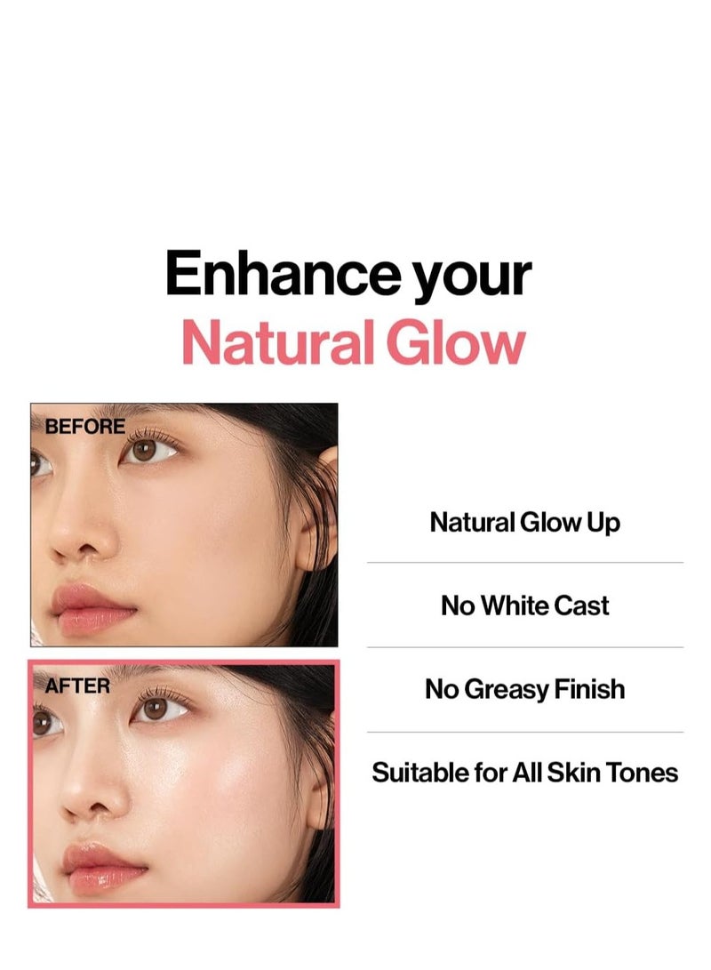 d'alba Piedmont Italian White Truffle Waterfull Tone-up Sunscreen, Vegan Skincare, Tinted Moisturizer with SPF 50+ PA++++, Glowy Sunscreen, Gentle and Safe Use for all Skin Types 50ml - Image 3