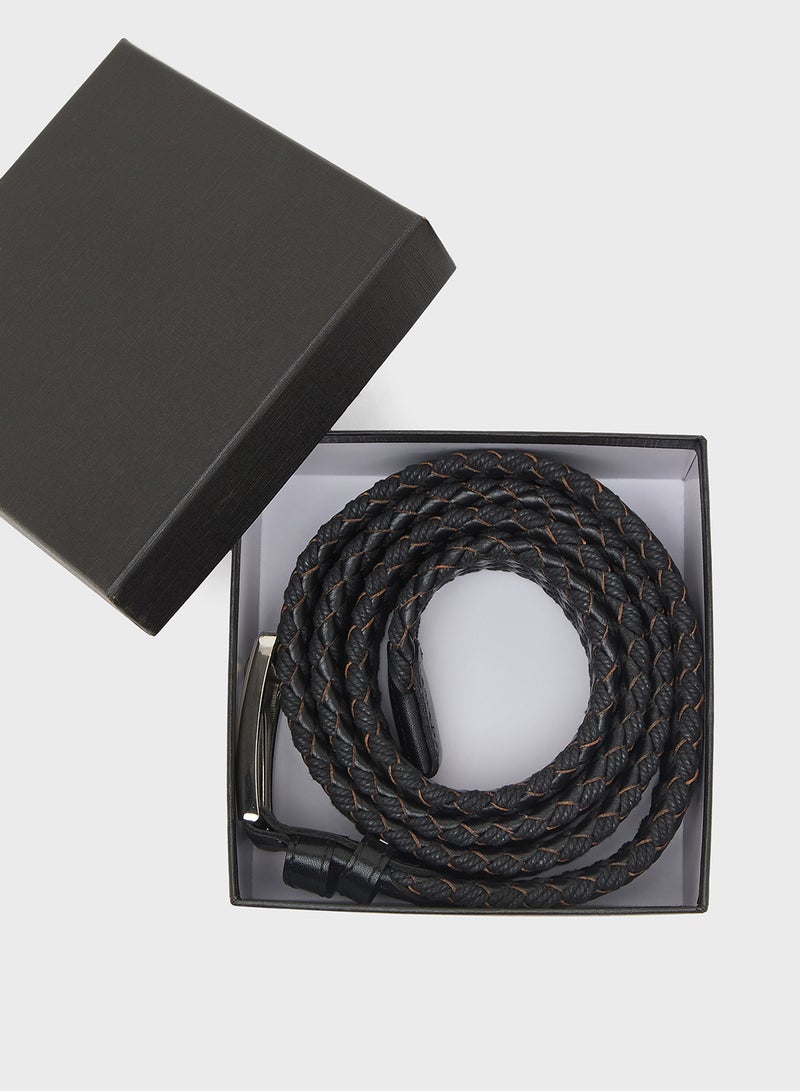 Seventy Five Weaved Free Size Casual Belt  - Image 3
