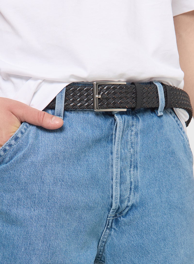 Seventy Five Weaved Free Size Casual Belt - Image 5