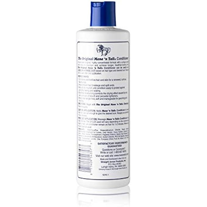 Mane 'n Tail MANE Â€˜N TAIL ORIGINAL FORMULA CONDITIONER 355ML Â€“ PROMOTES FULLER AND STRONGER HAIR. HELPS REPAIR DAMAGED HAIR. HELPS DETANGLE HAIR, REDUCE FRIZZ AND ADD MANAGEABILITY. KEEPS HAIR TANGLE FREE - Image 2