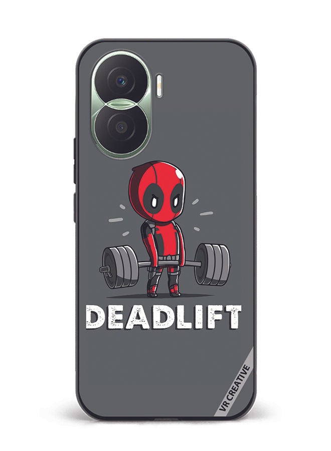 VR CREATIVE Protective Case Cover For Honor Play7T Pro Deadlift Design Multicolour - Image 1