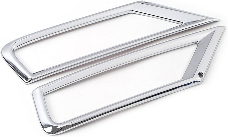 QASULER Chrome Fog Light Trim for VW Tiguan MK2 - Image 1