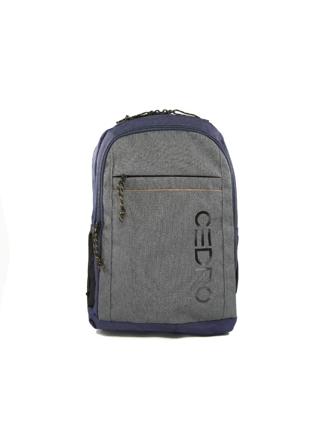 سيدرو Cedro Case School Backpack â€“ Navy/Grey