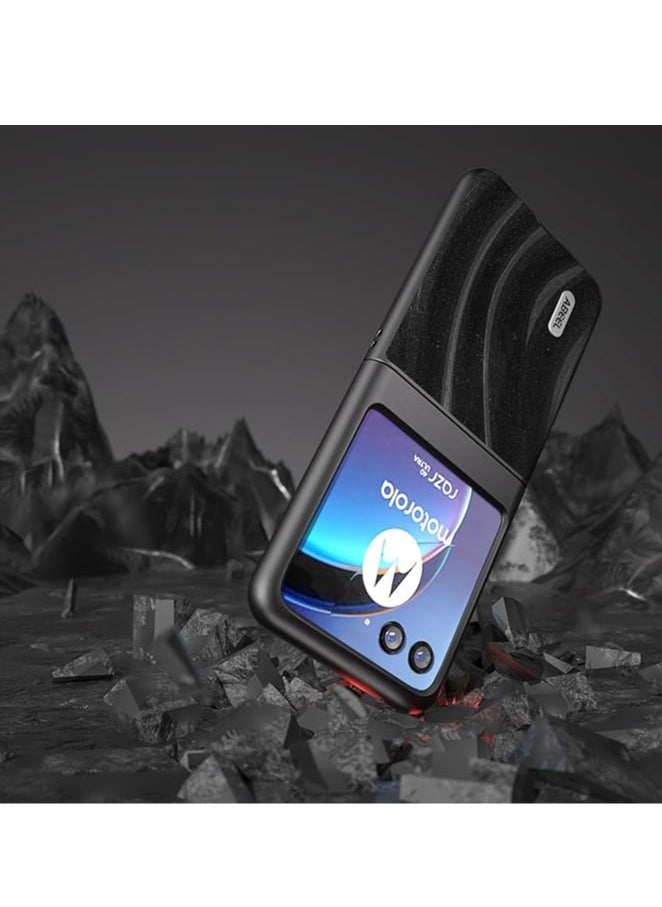 General - The leather case is compatible with the Motorola Razr 40 Ultra back, and the shock-resistant and anti-slip ultra-thin protective phone case is compatible with the Motorola Razr 40 Ultra - Image 1