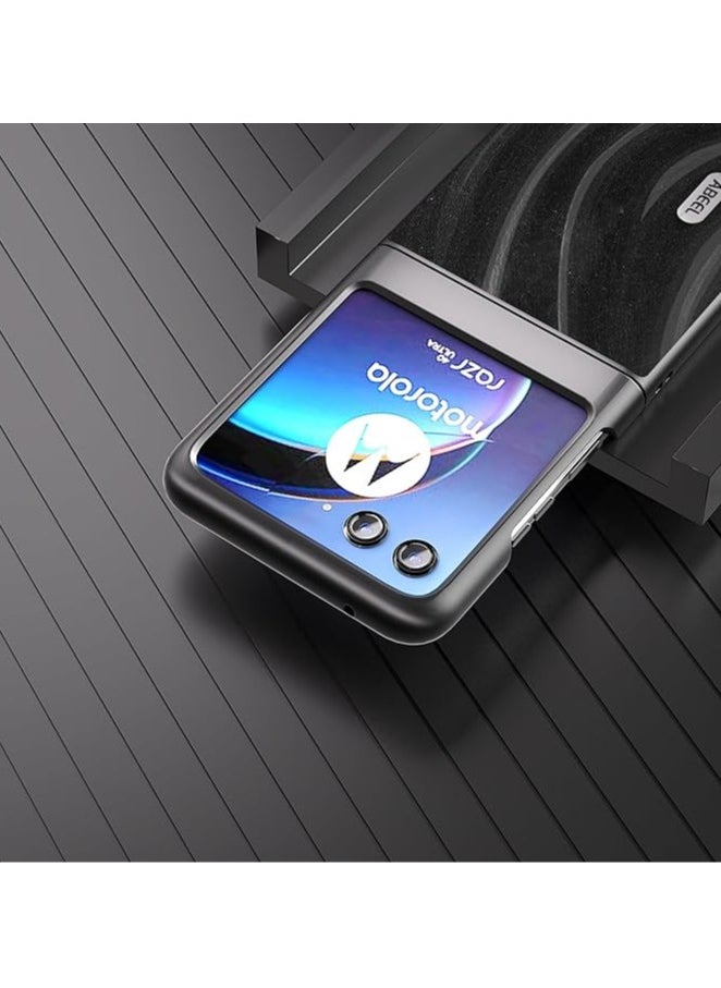 General - The leather case is compatible with the Motorola Razr 40 Ultra back, and the shock-resistant and anti-slip ultra-thin protective phone case is compatible with the Motorola Razr 40 Ultra - Image 1