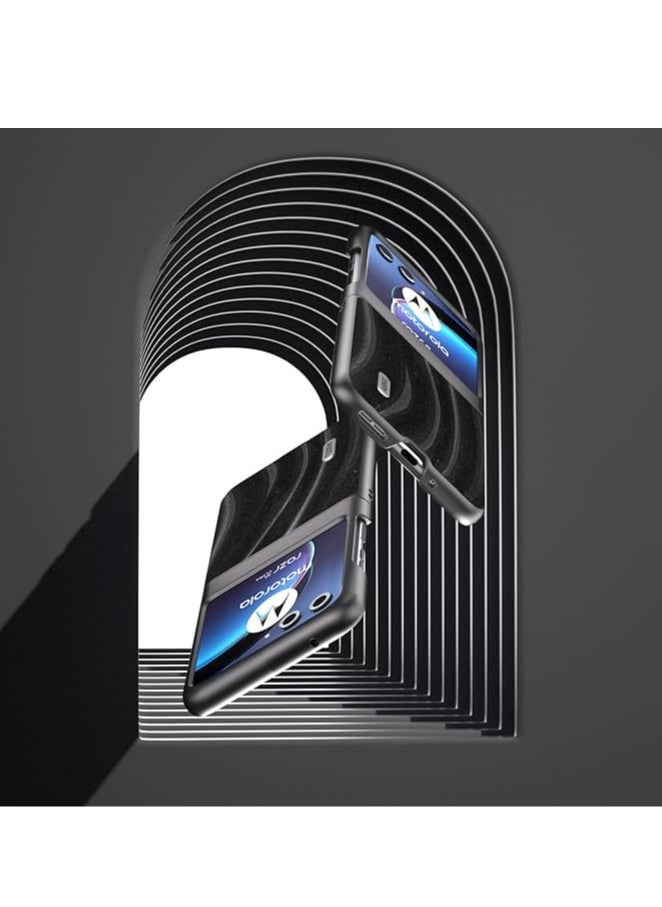 General - The leather case is compatible with the Motorola Razr 40 Ultra back, and the shock-resistant and anti-slip ultra-thin protective phone case is compatible with the Motorola Razr 40 Ultra - Image 1