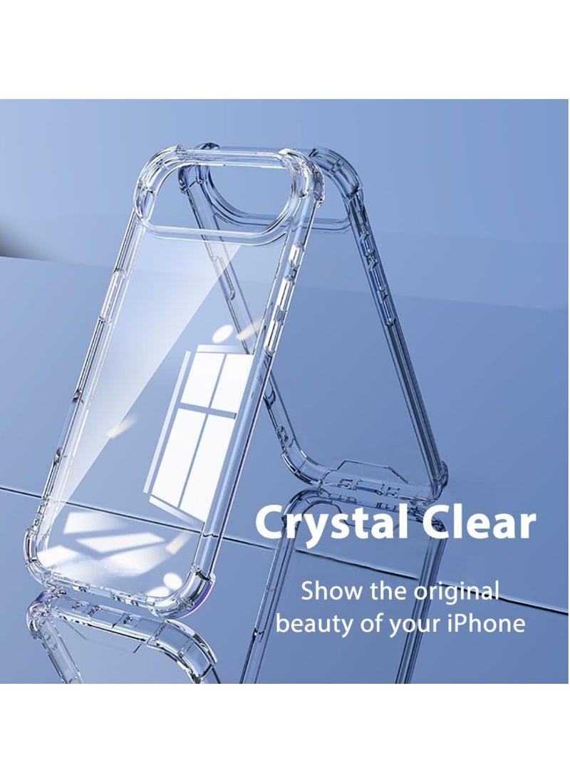 iPhone 17 Air Case Crystal Clear Non-Yellowing Cover For iPhone 17 Air Shockproof Bumper Protection Slim Transparent Case for iPhone 17 Air 6.3 inch - Image 3