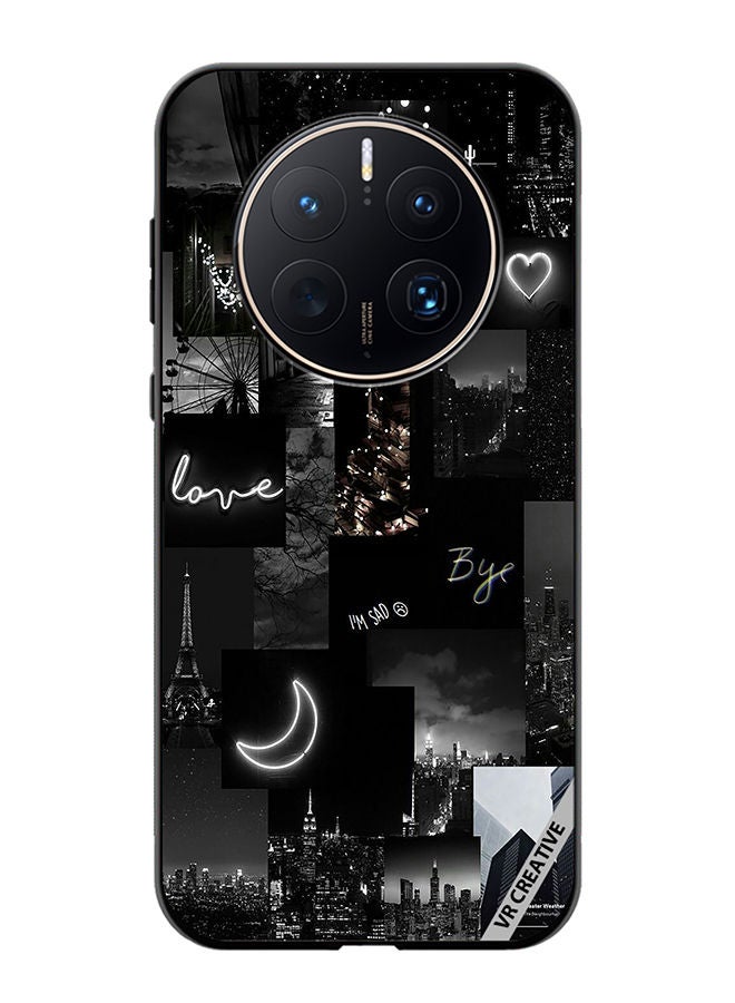 VR CREATIVE Protective Case Cover For Huawei Mate 50 Pro Retro Design Multicolour - Image 1