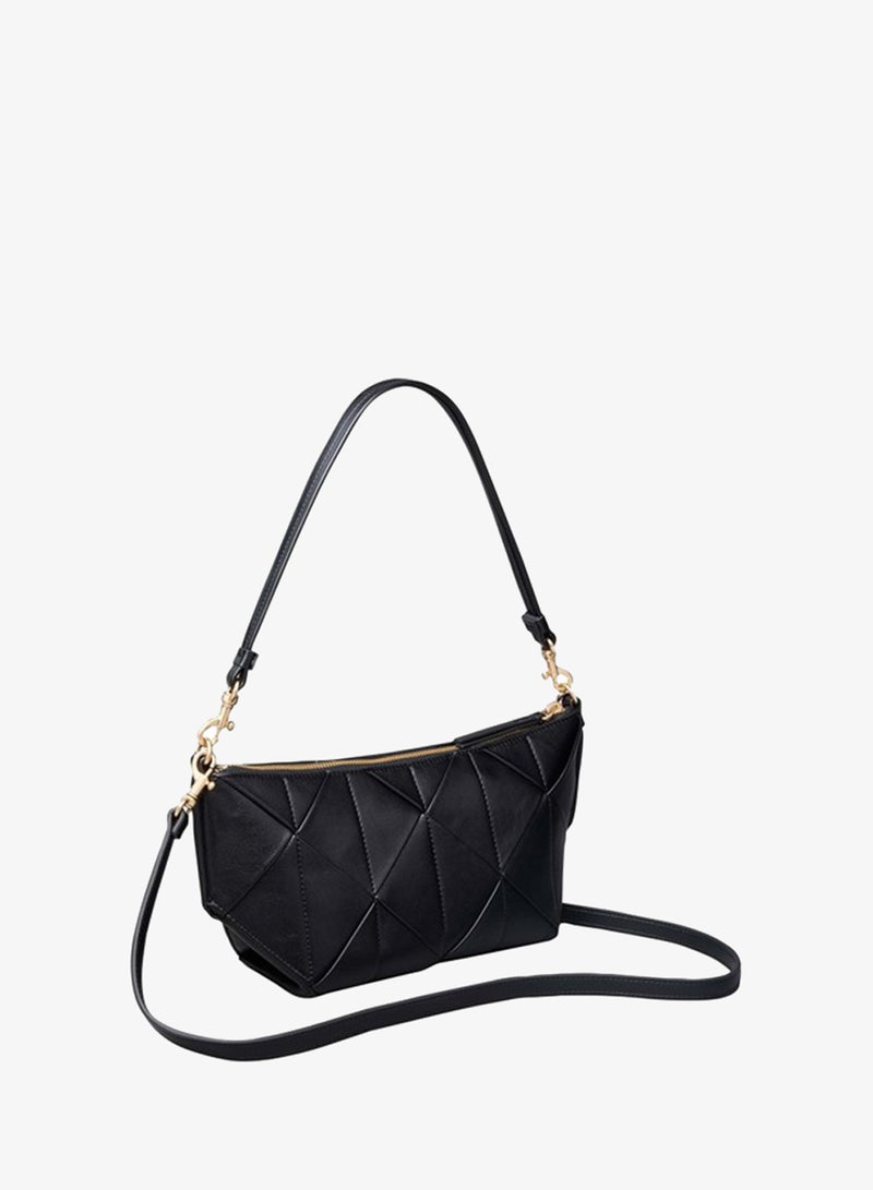 CALVIN KLEIN Patchwork Logo Tab Shoulder Bag - Image 3