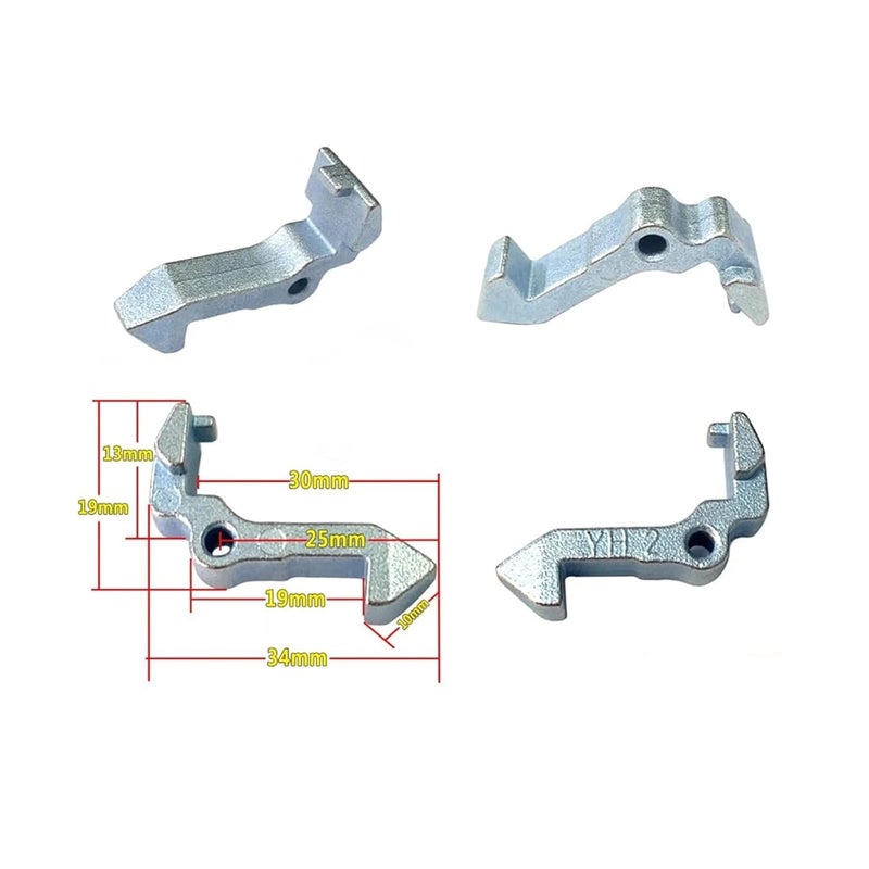 Midea MG70 MG80 1213EDS K1213EDS F1213ED مجموعة استبدال خطاف باب الغسالة طقم مشبك الباب ملحق القفل - Image 4