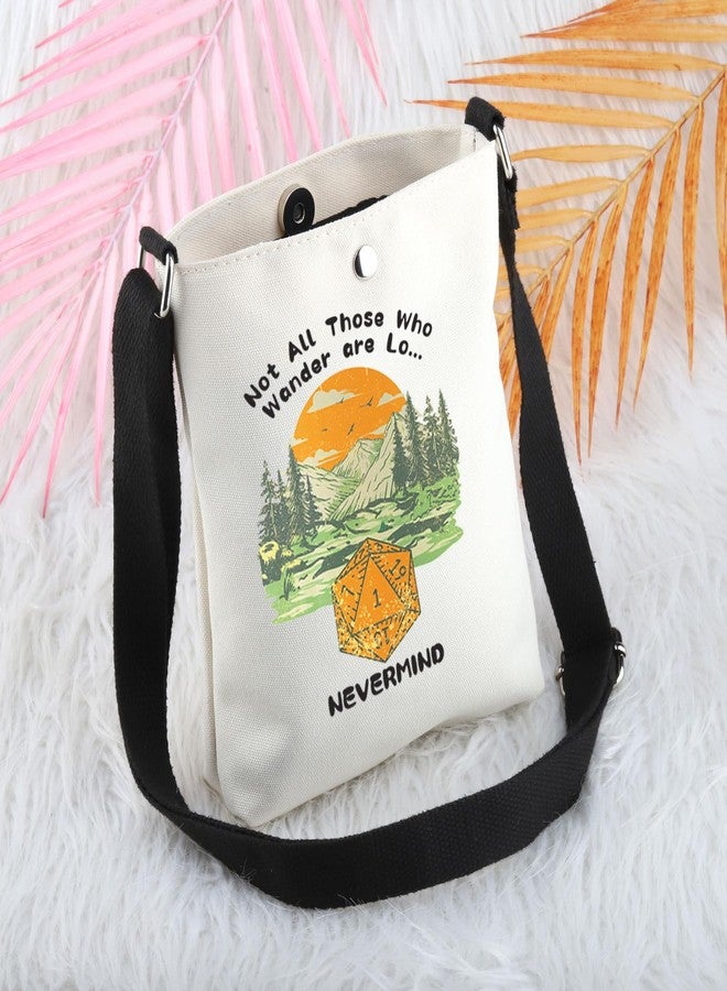 MBMSO D Master Merchandise DM Master Gifts Dungeon Crossbody Bag D Dragons Gifts Rolling Dice Gifts for Dungeon Lovers Purse - Image 4