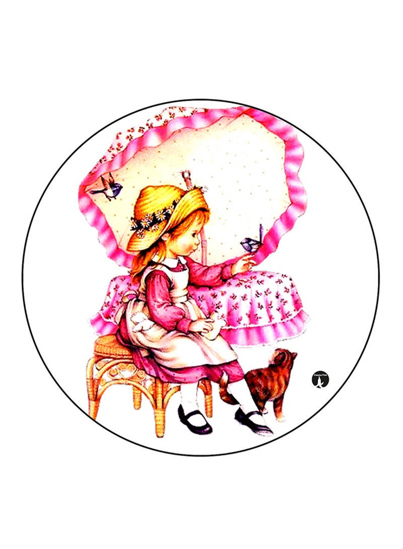 RKN Girl Printed Mouse Pad Multicolour