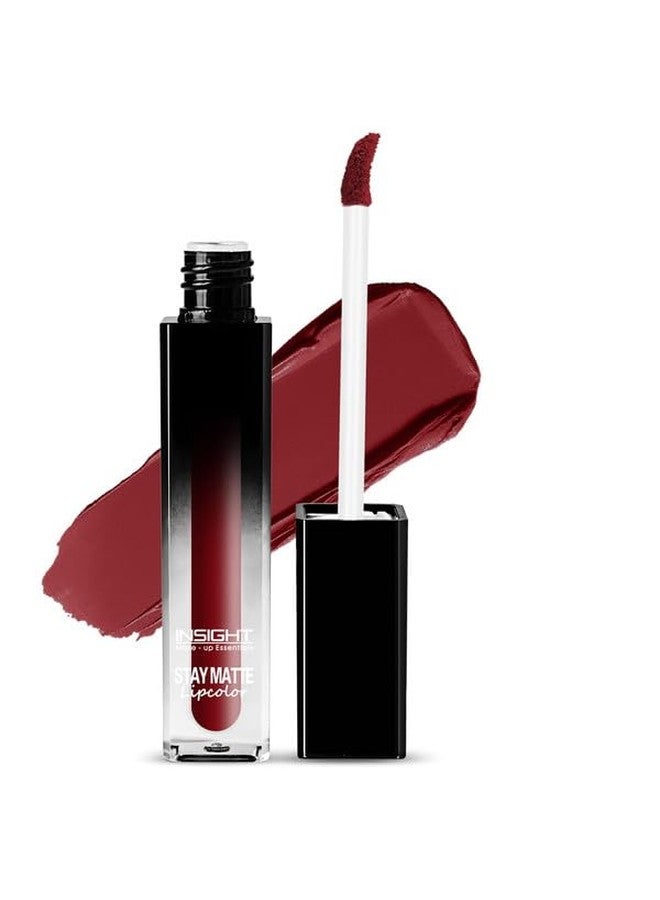 INSIGHT Stay Matte Lipcolor | Butter Texture with Matte Finish | Long Lasting Formula | Transferproof | Comfortable Wear | Infused with Avocado Oil & Niacinamide - (QUIETLY CONFIDENT) 3g - Image 1