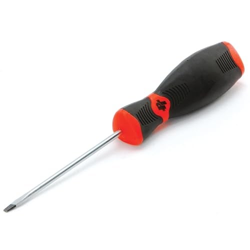 Performance Tool W30970 Black Red Slotted Screwdriver 18Inch x 3 - Image 1