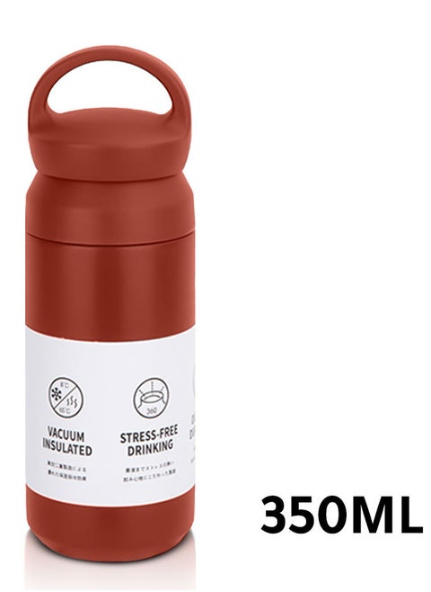 Vacuum thermos container 350ml red