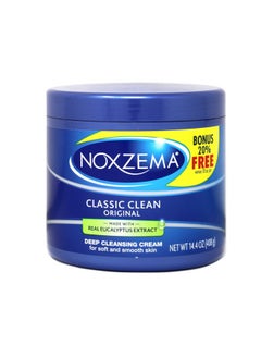 Noxzema Classic Clean Cream Original Deep Cleansing 14.4 Oz (Pack Of 2)  - Image 1