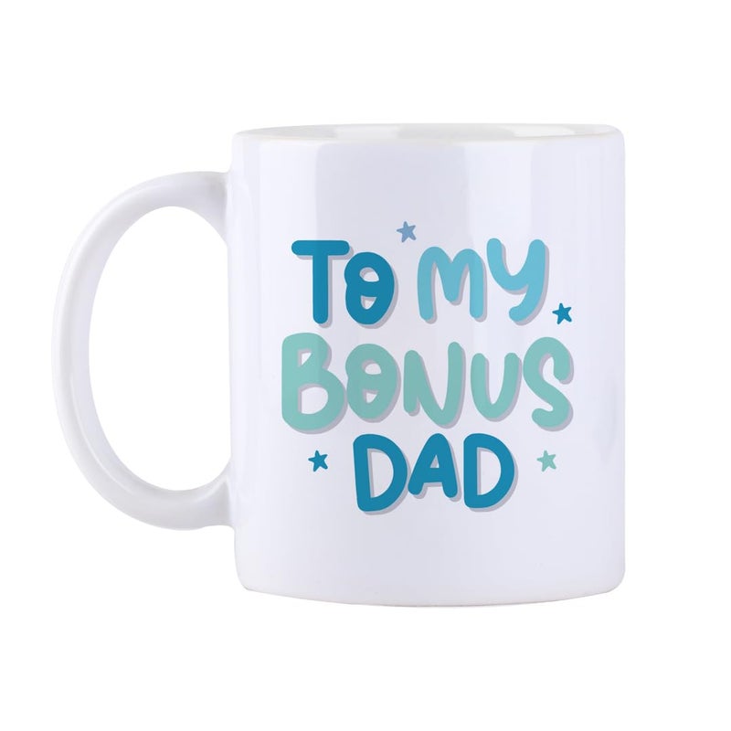 Oye Happy FatherinLaw Mug Ceramic Coffee Mug for Bonus Dad Best Gift for FatherinLaw 330ml Microwave Safe - Image 1