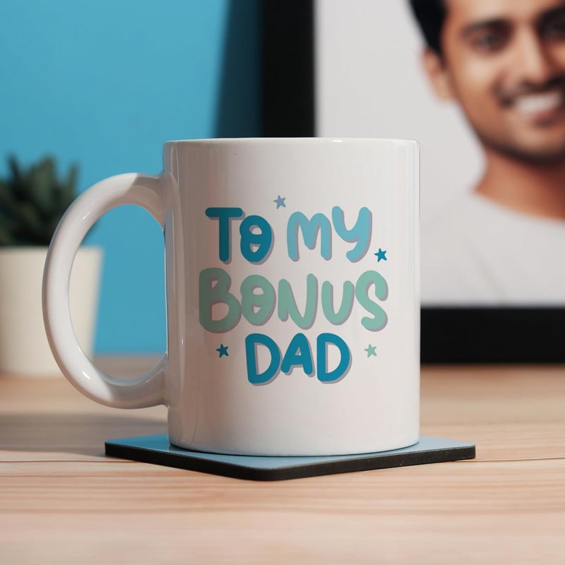 Oye Happy FatherinLaw Mug Ceramic Coffee Mug for Bonus Dad Best Gift for FatherinLaw 330ml Microwave Safe - Image 3