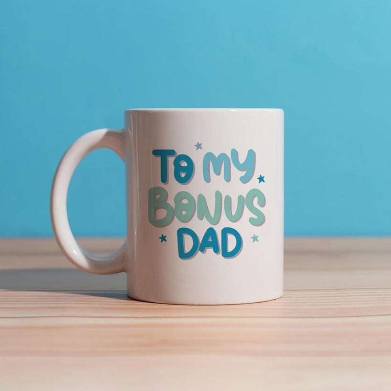Oye Happy FatherinLaw Mug Ceramic Coffee Mug for Bonus Dad Best Gift for FatherinLaw 330ml Microwave Safe - Image 4