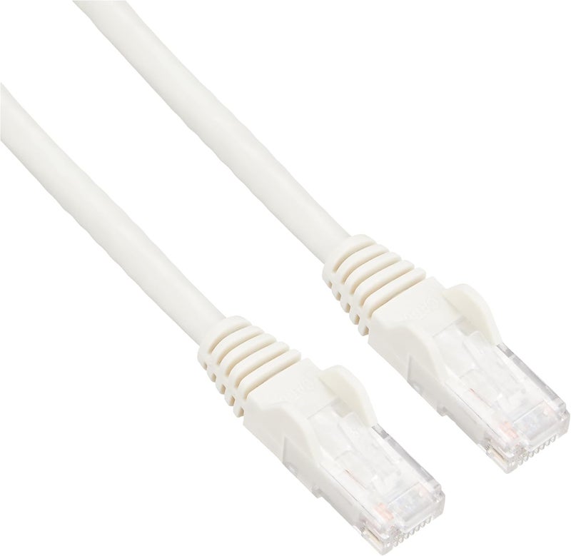 ستار تك .com 1.5m كابل إيثرنت CAT6 - أبيض - سلك جيجابت CAT6 - 650MHz 100W PoE RJ45 UTP كابل شبكة/توصيلة بدون عقبات مع تخفيف الإجهاد - تم اختباره بواسطة Fluke / الأسلاك معتمدة من UL/TIA (N6PATC150CMWH) - Image 1